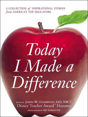 cover image of Today I Made a Difference